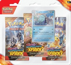 Scarlet & Violet - Surging Sparks 3 Pack Blisters